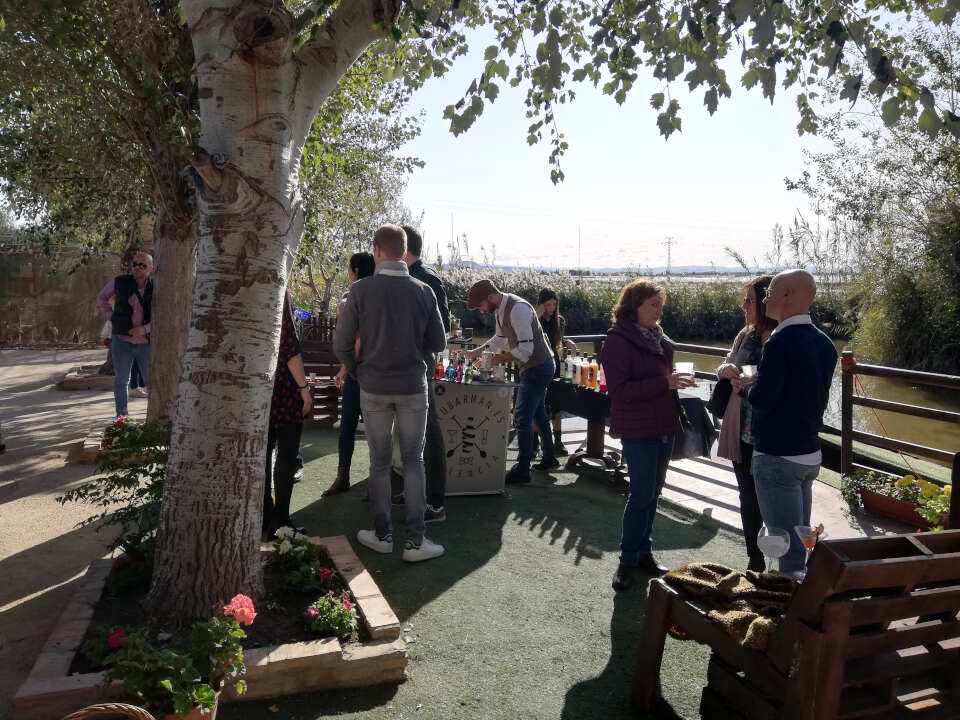 Celebración íntima en el entorno natural de El Palmar